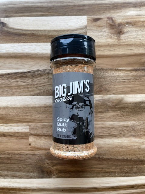 Big Jim's Cookin Spicy Butt Rub (5 oz)