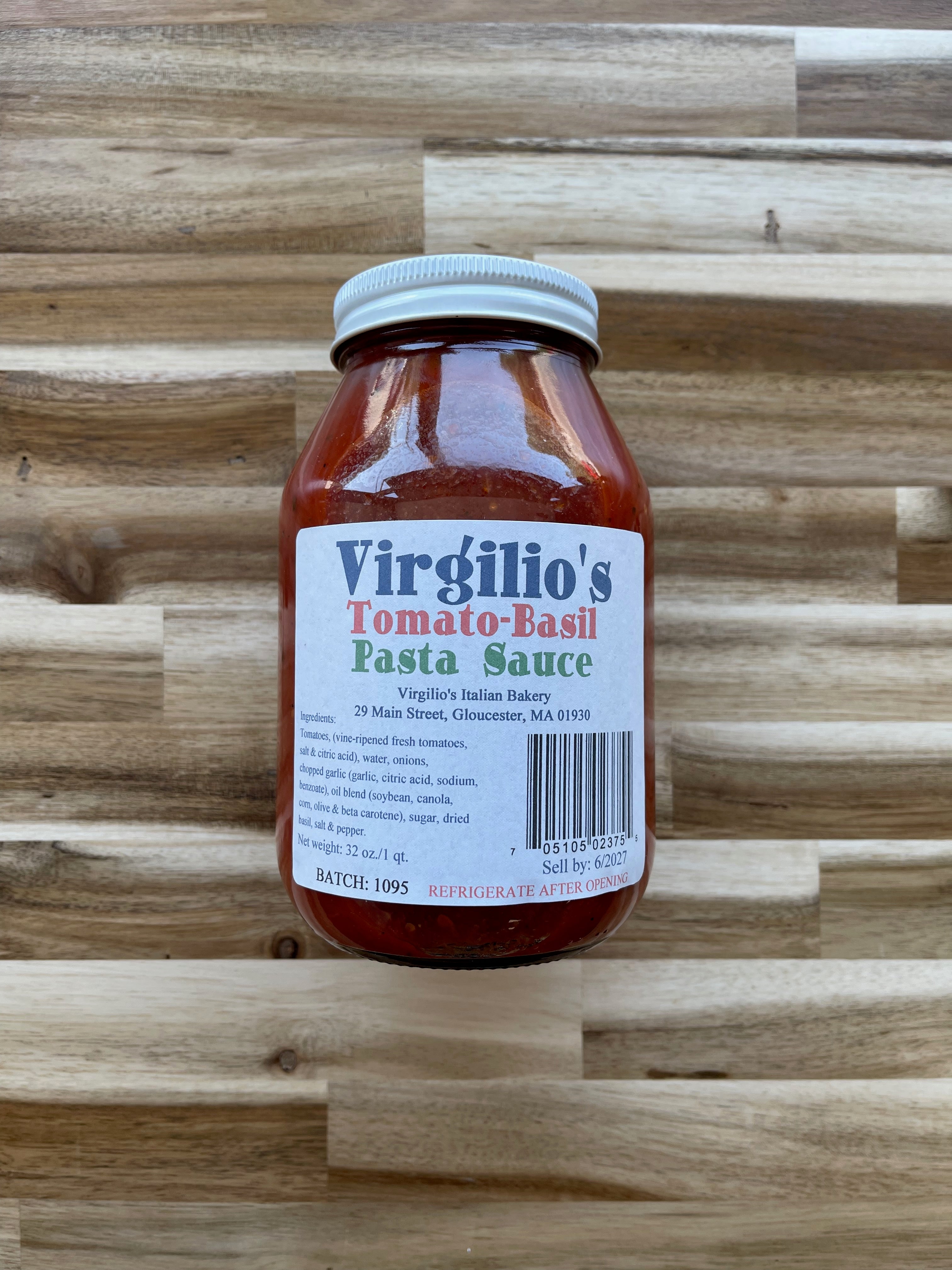 Virgilio's Pasta Sauce